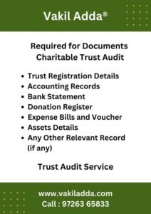 Trust Audit by Document Requirement (CA)