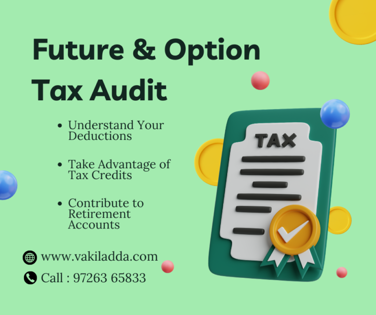 Future & Option Trader Tax Compliance in India