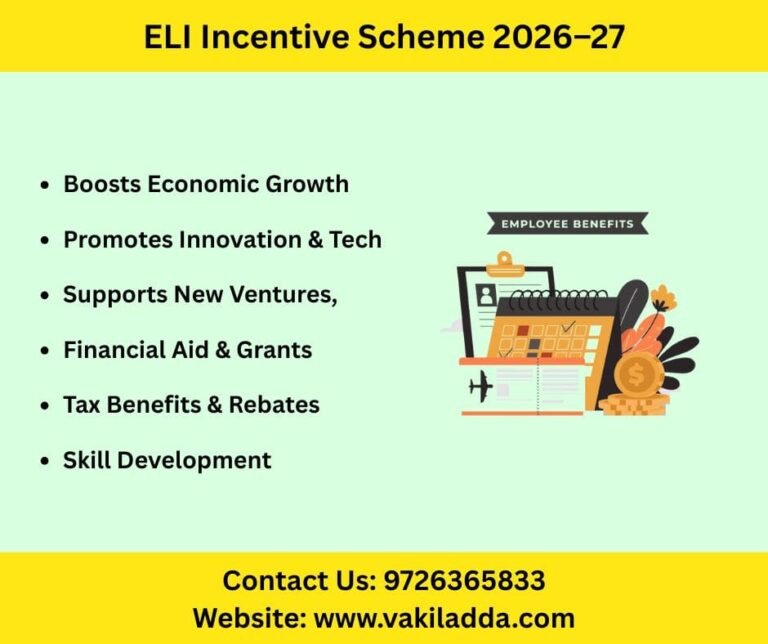 ELI Incentive Scheme 2026–27